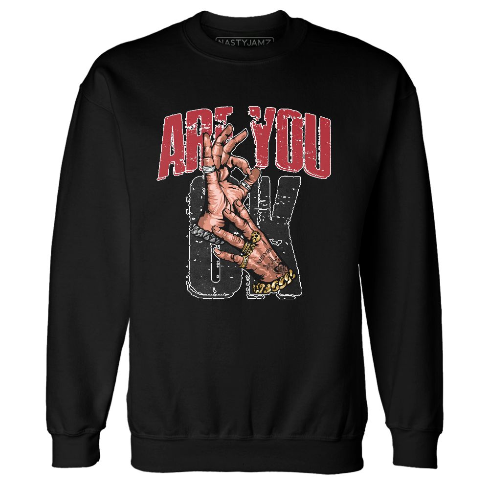 Bred-Velvet-11s-NastyJamz-Sweatshirt-Match-Are-You-OK