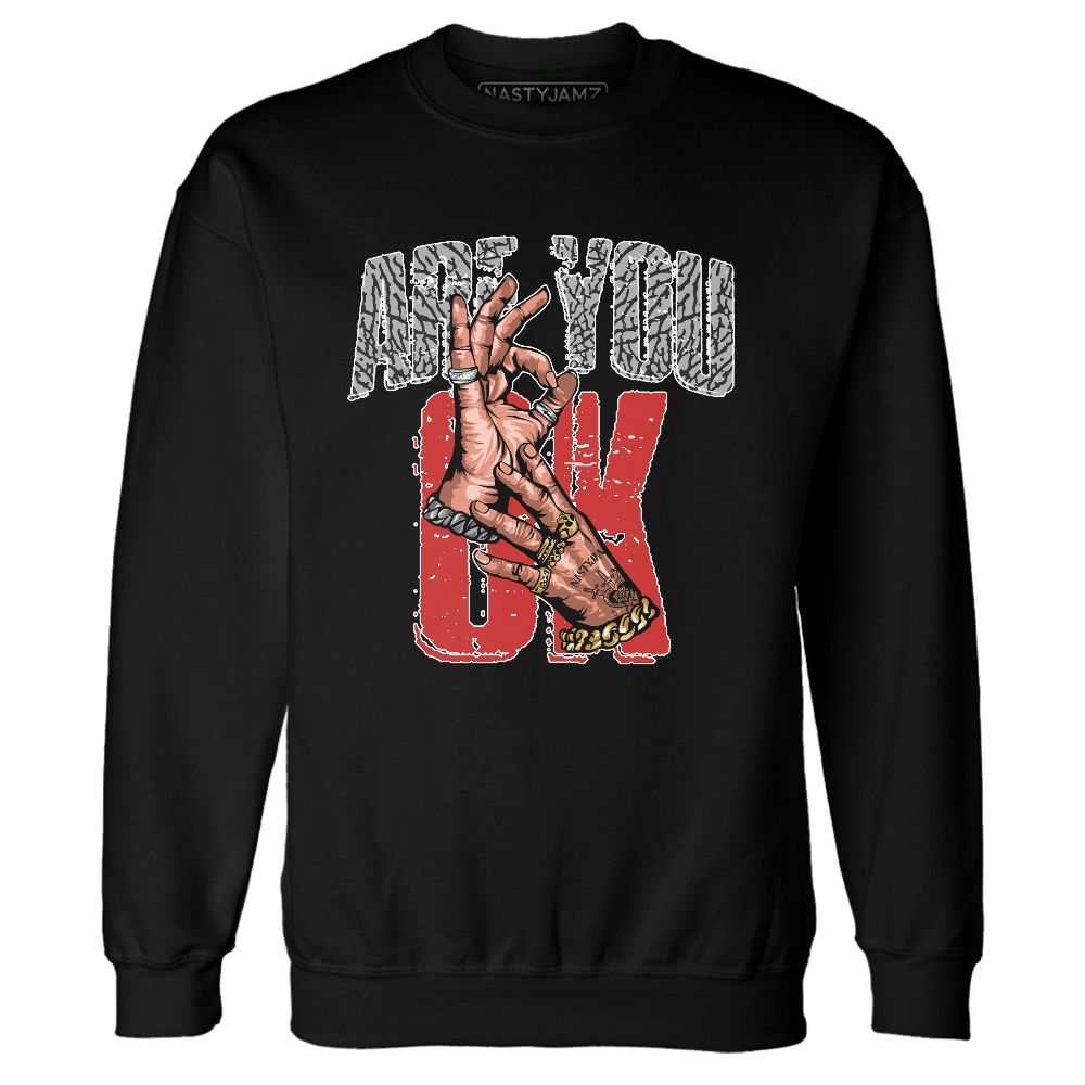 Black-Cement-3s-NastyJamz-Sweatshirt-Match-Are-You-OK