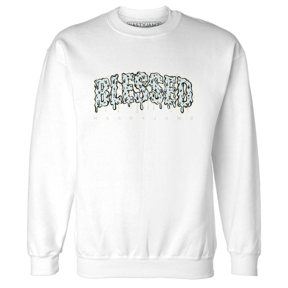 Pure-Platinum-4s-NastyJamz-Sweatshirt-Match-Blessed-Text