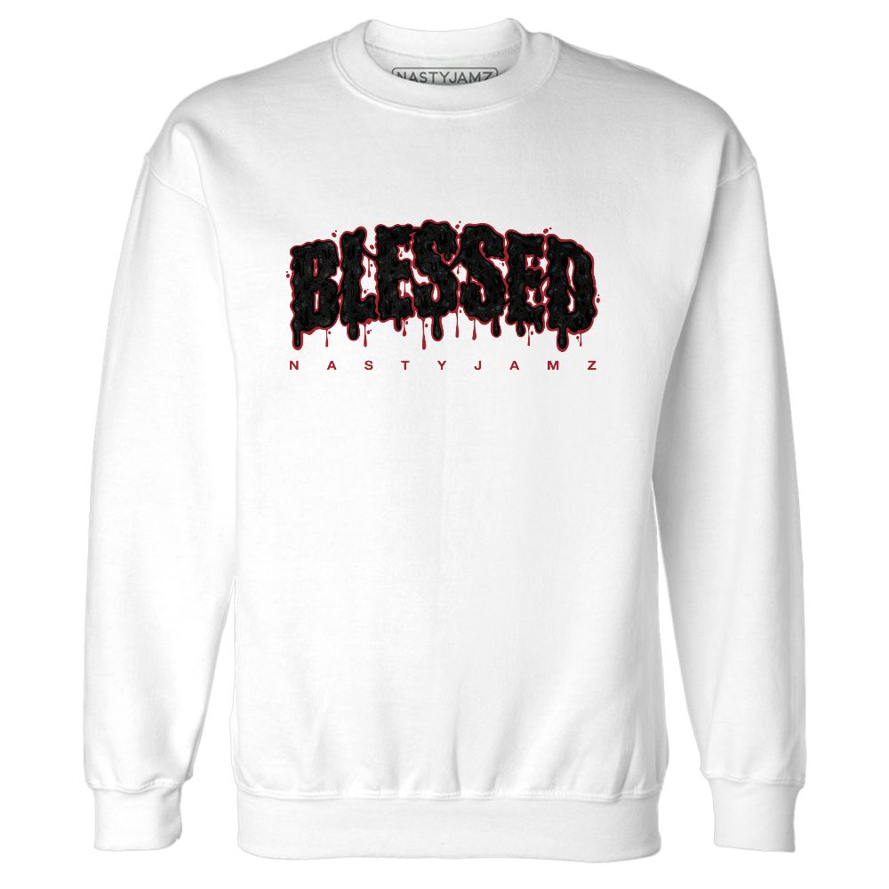 Bred-Velvet-11s-NastyJamz-Sweatshirt-Match-Blessed-Text