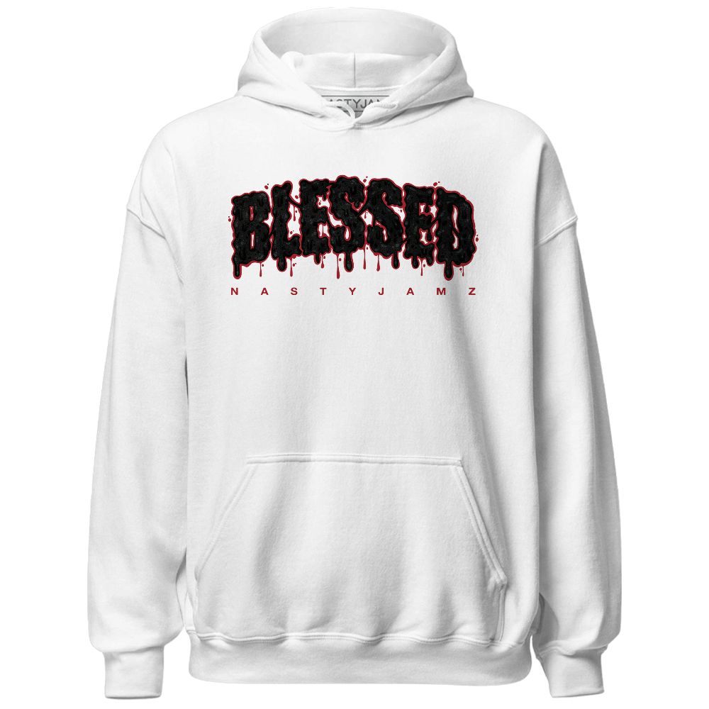 Bred-Velvet-11s-NastyJamz-Hoodie-Match-Blessed-Text