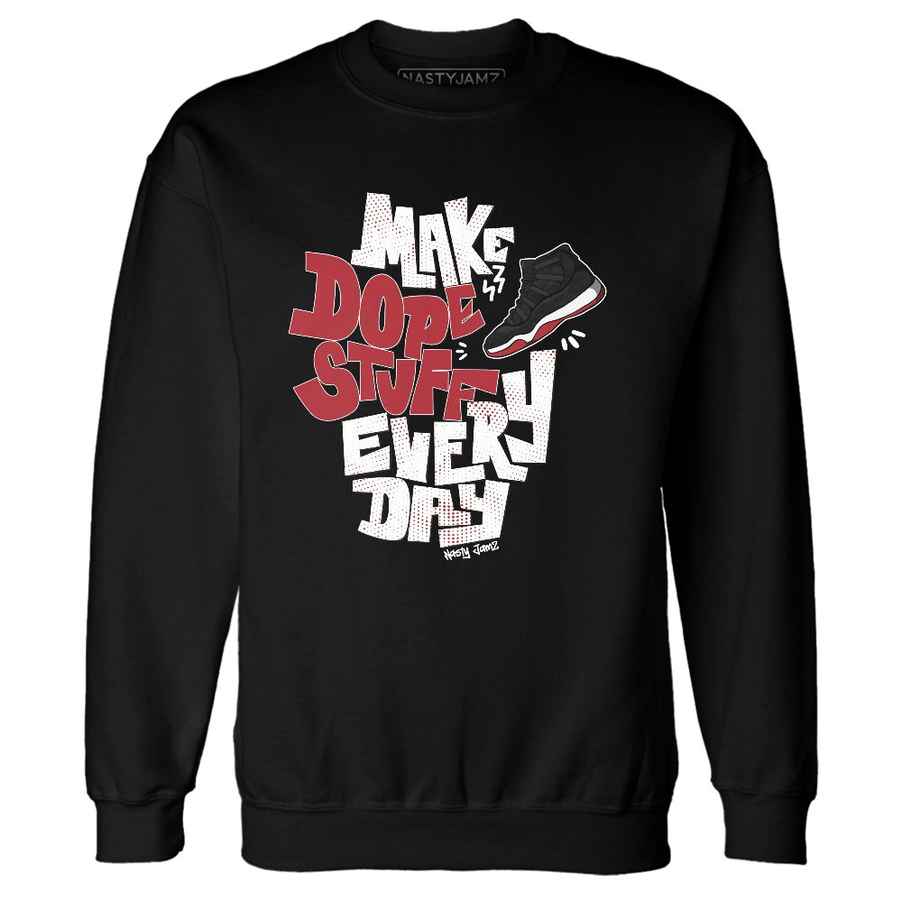 Bred-Velvet-11s-NastyJamz-Sweatshirt-Match-Dope-Sneaker