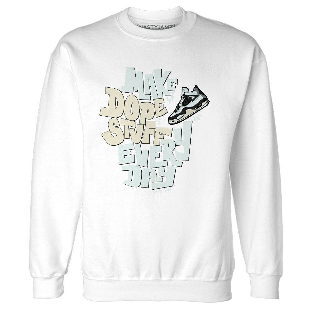 Pure-Platinum-4s-NastyJamz-Sweatshirt-Match-Dope-Sneaker