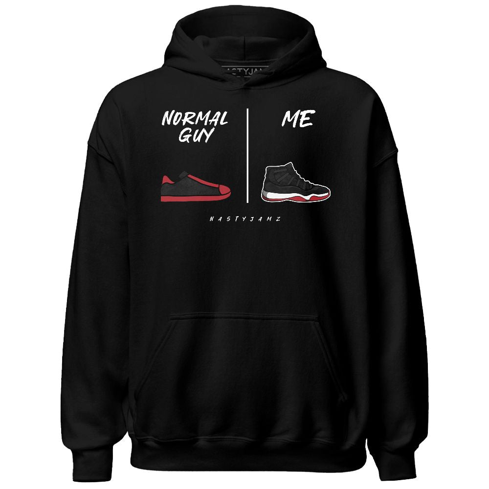 Bred-Velvet-11s-NastyJamz-Hoodie-Match-Normal-Guy-Shoe