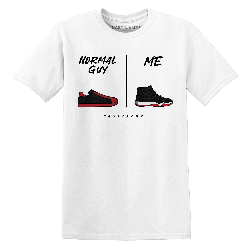 Normal Guy Shoe.AJ 11 Bred Velvet.NastyJamz Website T-Shirt 2D
