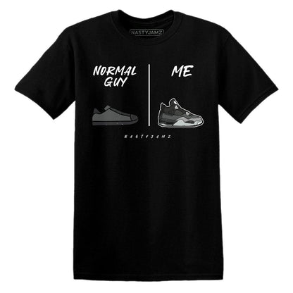 Normal Guy Shoe.AJ 4 Fear.NastyJamz Website T-Shirt 2D