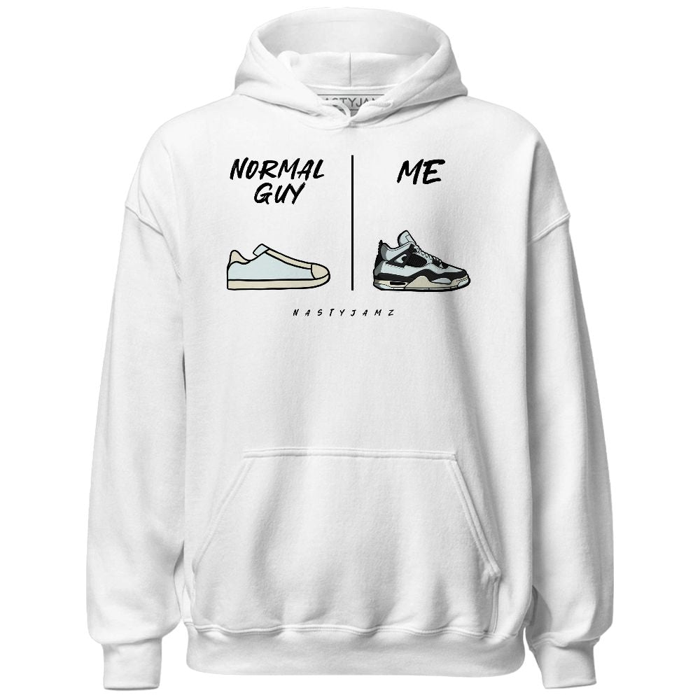 Pure-Platinum-4s-NastyJamz-Hoodie-Match-Normal-Guy-Shoe