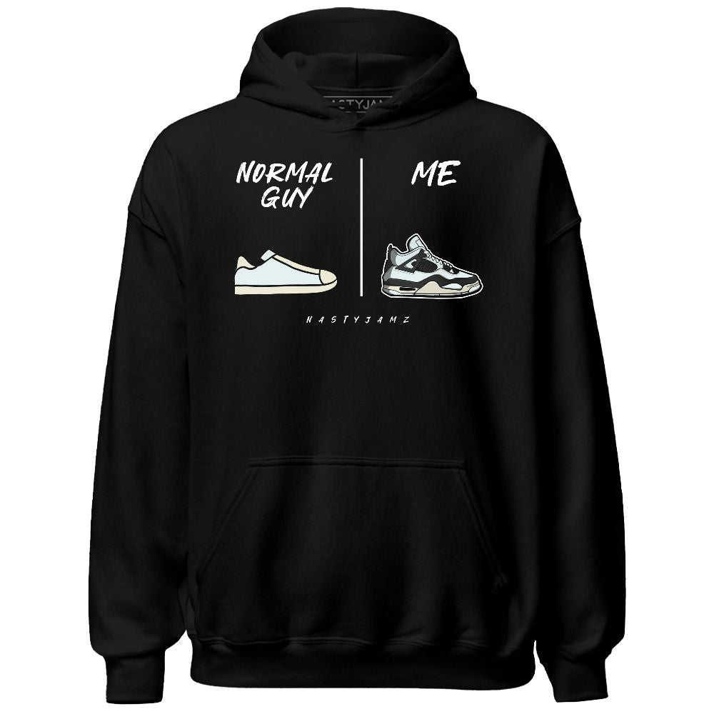 Pure-Platinum-4s-NastyJamz-Hoodie-Match-Normal-Guy-Shoe