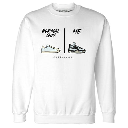 Pure-Platinum-4s-NastyJamz-Sweatshirt-Match-Normal-Guy-Shoe