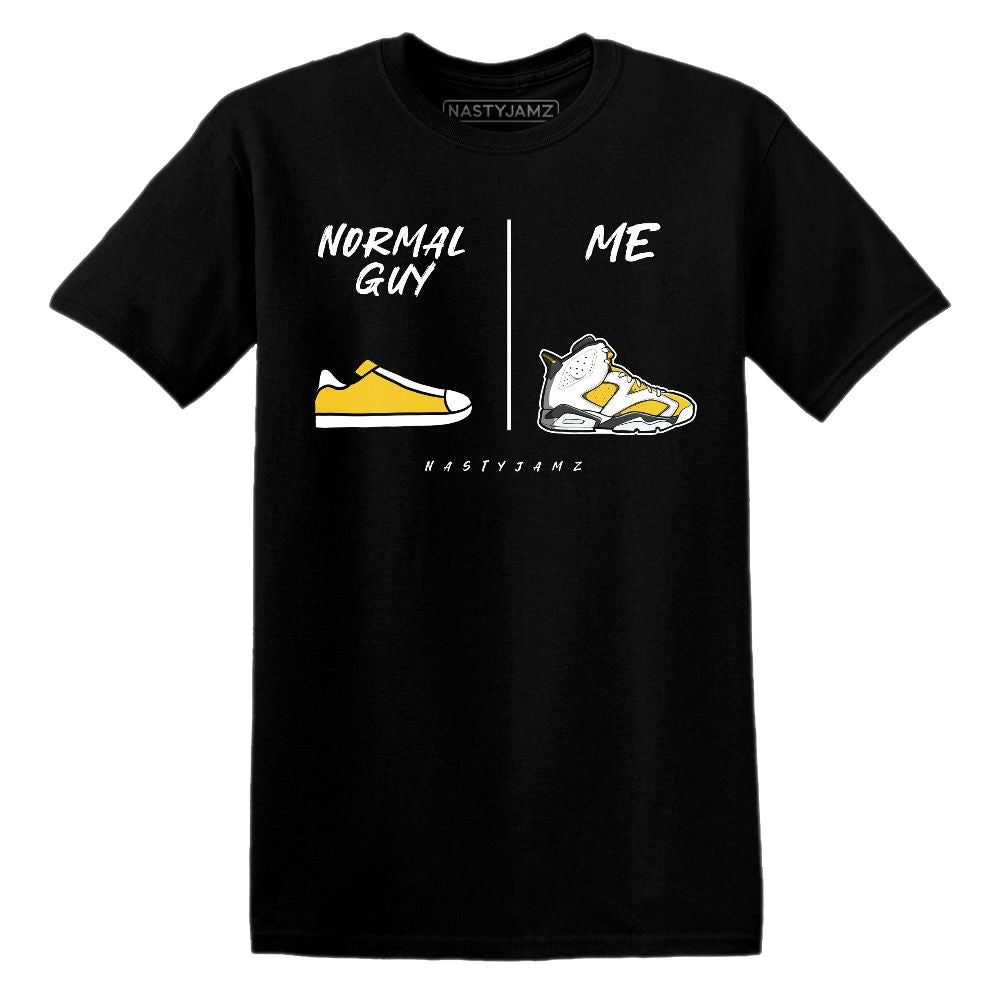 Yellow-Ochre-6s-NastyJamz-T-Shirt-Match-Normal-Guy-Shoe