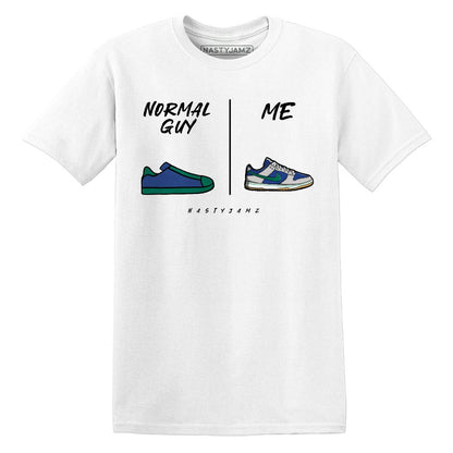 Dunk-Royal-Malachite-NastyJamz-T-Shirt-Match-Normal-Guy-Shoe