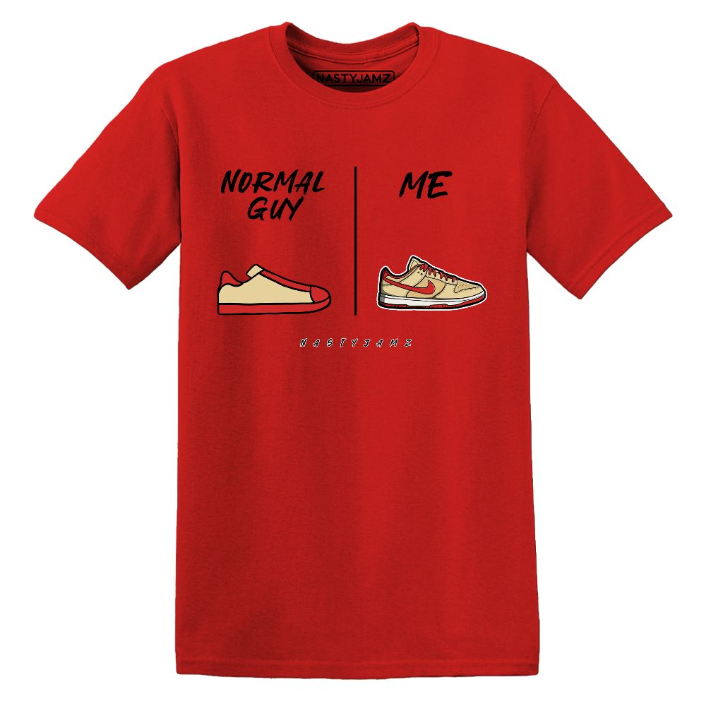 Dunk-Strawberry-Waffle-NastyJamz-T-Shirt-Match-Normal-Guy-Shoe