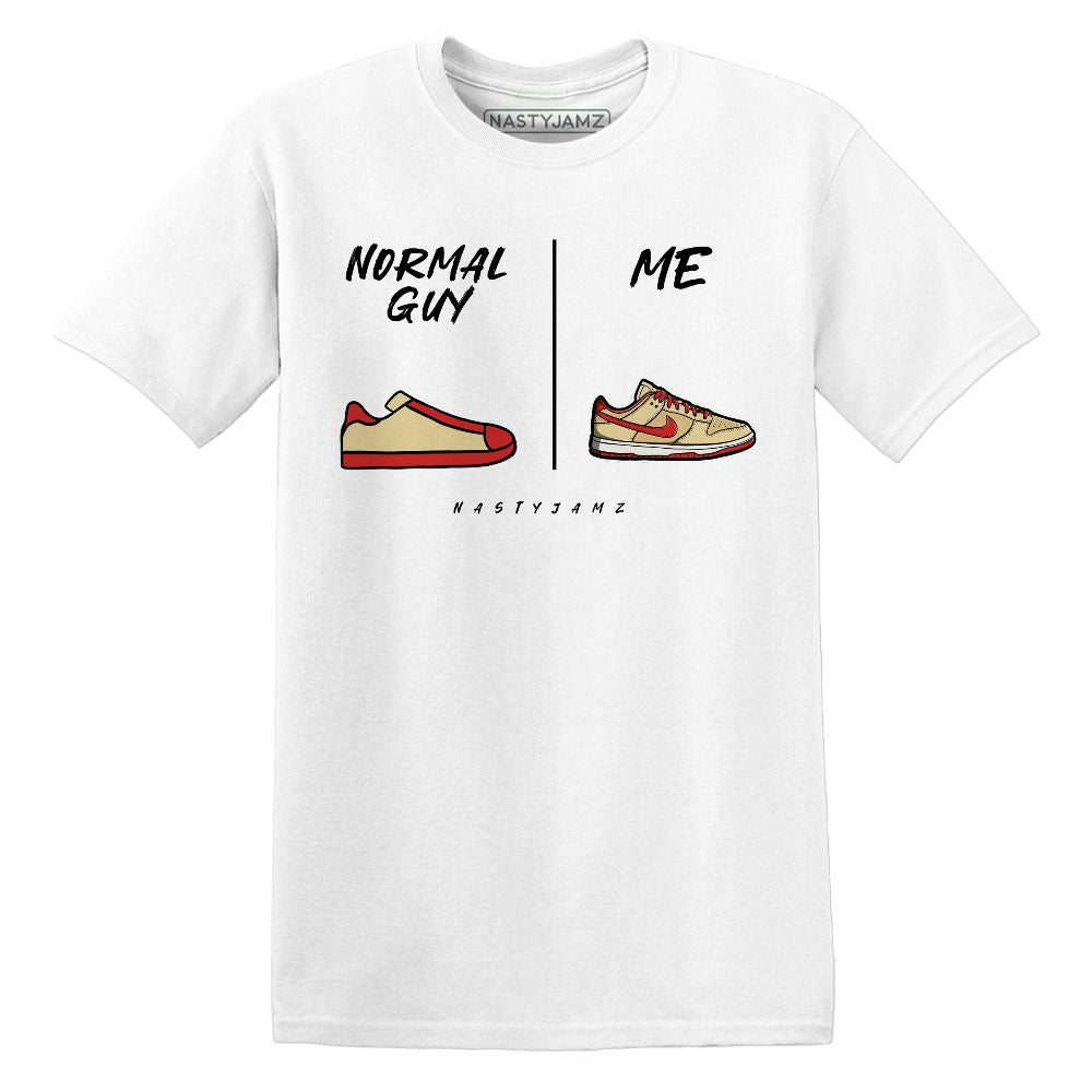Dunk-Strawberry-Waffle-NastyJamz-T-Shirt-Match-Normal-Guy-Shoe