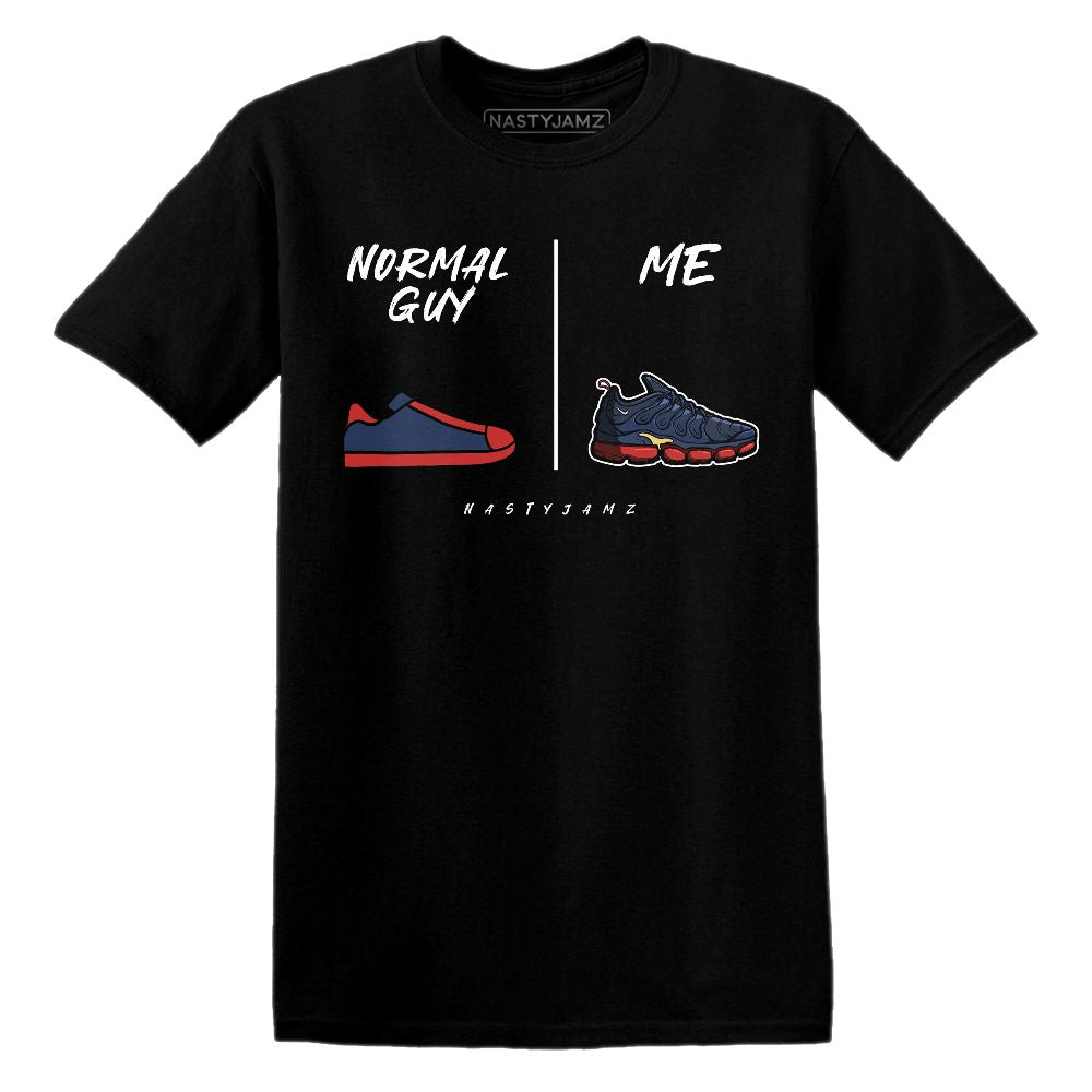 VaporMax-Gold-Navy-Midnight-NastyJamz-T-Shirt-Match-Normal-Guy-Shoe