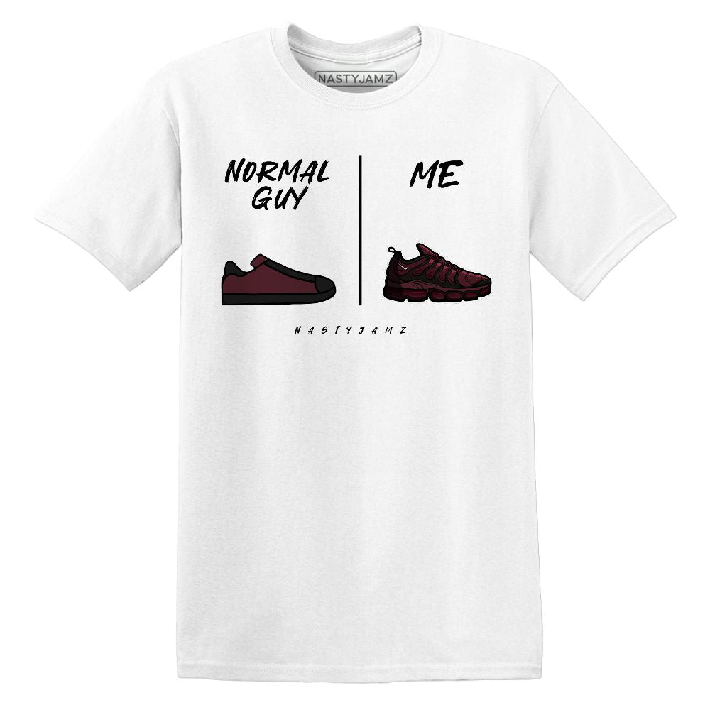 VaporMax-Night-Maron-Burgundy-NastyJamz-T-Shirt-Match-Normal-Guy-Shoe