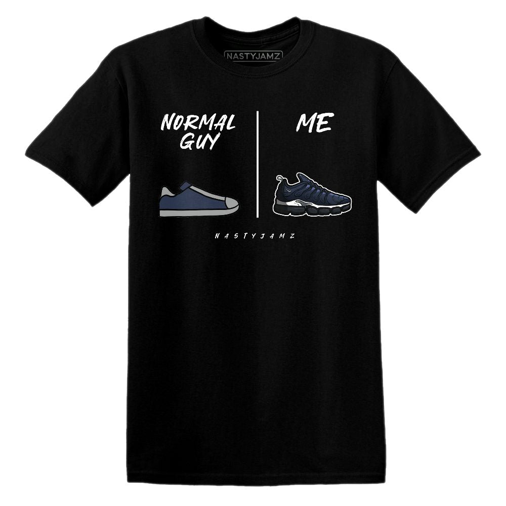 VaporMax-Metallic-Navy-Midnight-NastyJamz-T-Shirt-Match-Normal-Guy-Shoe