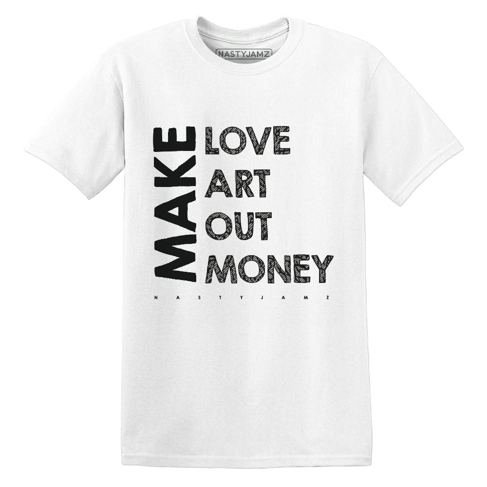 Make Your Own.AJ 3 Black Cement.NastyJamz Website T-Shirt 2D