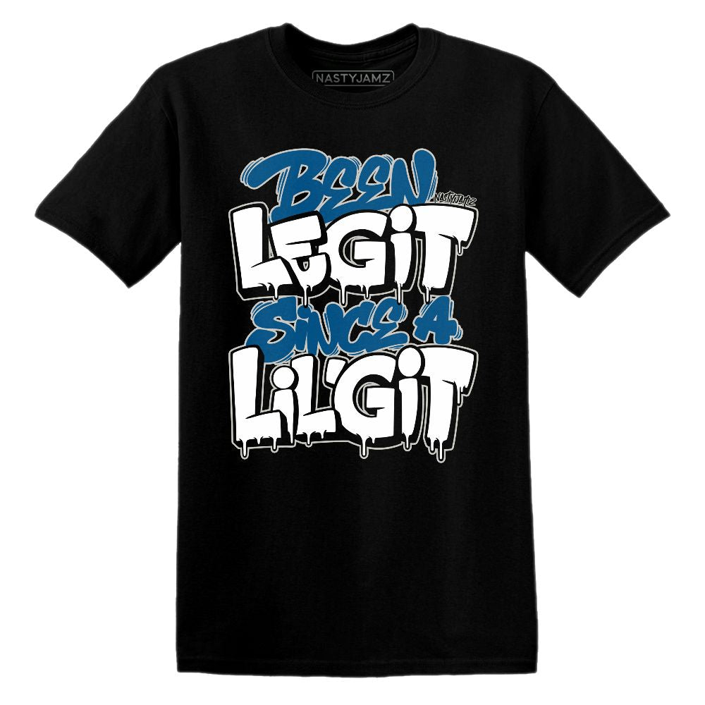 Industrial-Blue-4s-NastyJamz-T-Shirt-Match-Legit-Git