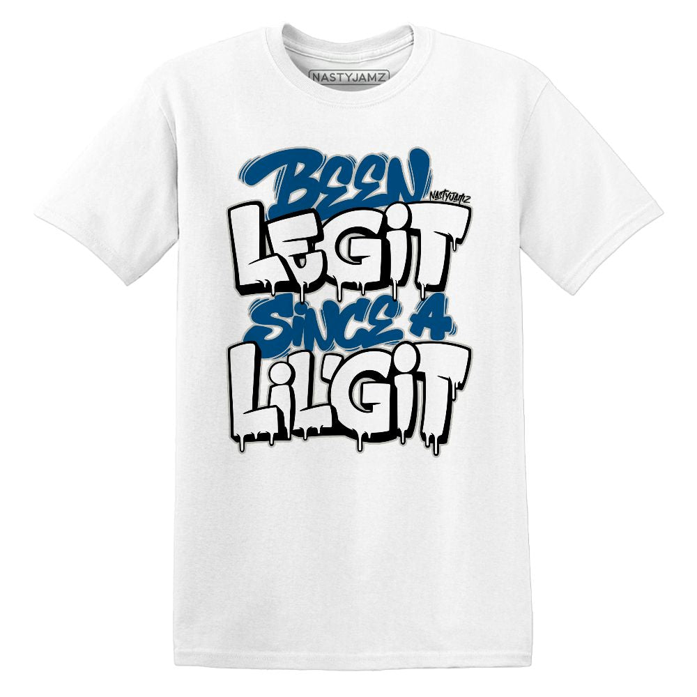 Industrial-Blue-4s-NastyJamz-T-Shirt-Match-Legit-Git