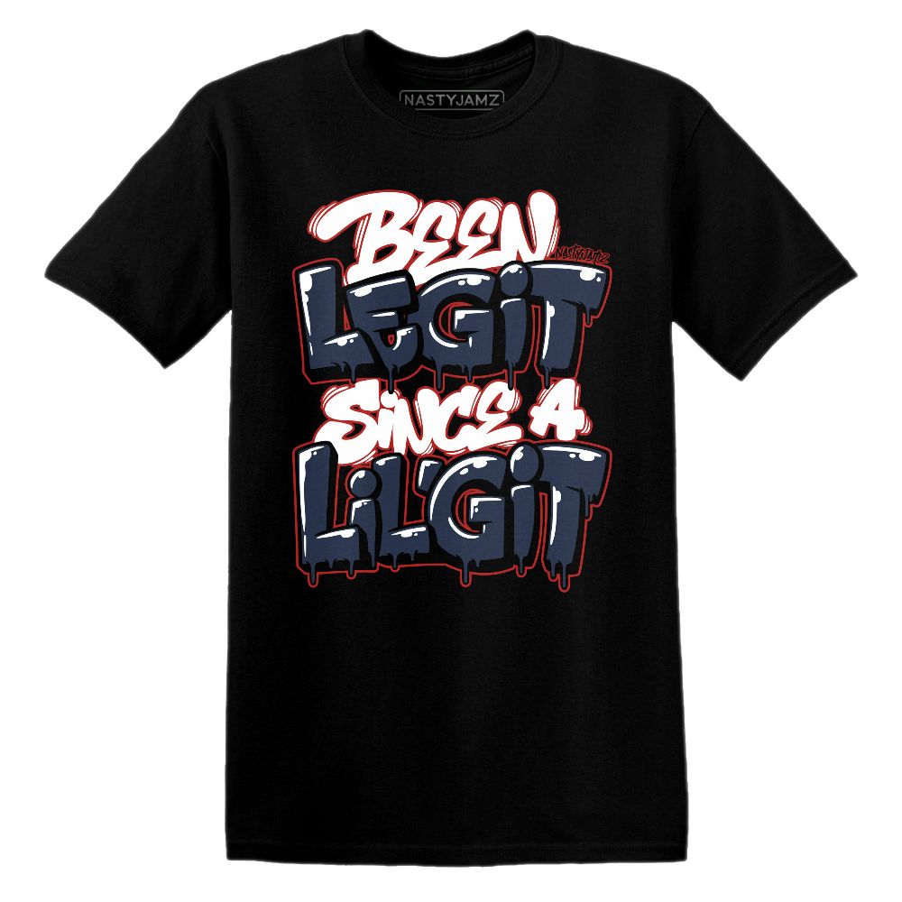 White-Navy-6s-NastyJamz-T-Shirt-Match-Legit-Git