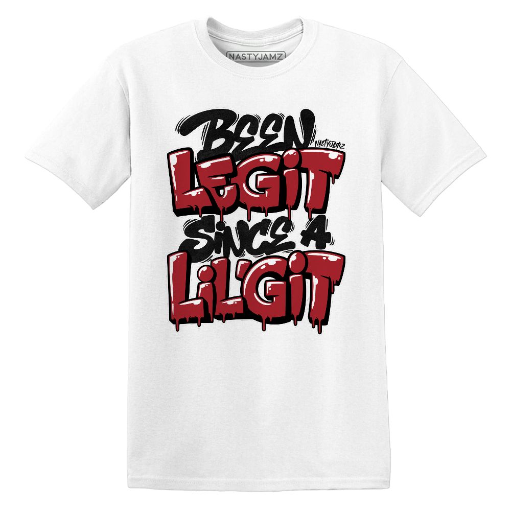 Legit Git.AJ 11 Bred Velvet.NastyJamz Website T-Shirt 2D