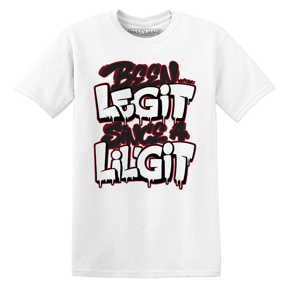 Legit Git.AJ 14 Black Toe.NastyJamz Website T-Shirt 2D