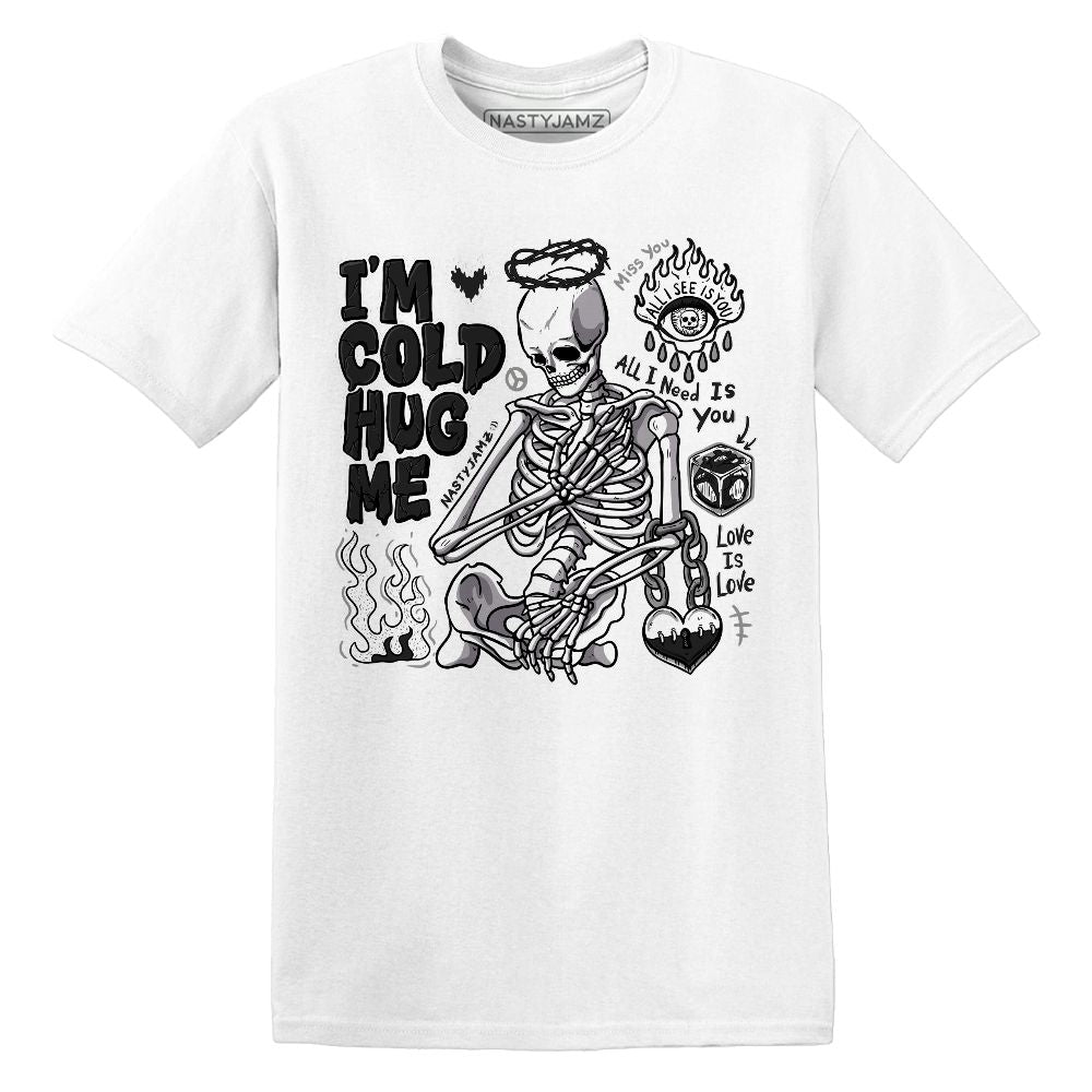 Im Cold Hug Me.AJ 14 Black Toe.NastyJamz Website T-Shirt 2D