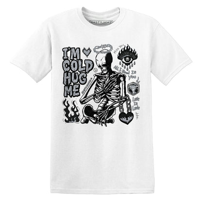 Im Cold Hug Me.AJ 3 Black Cement.NastyJamz Website T-Shirt 2D