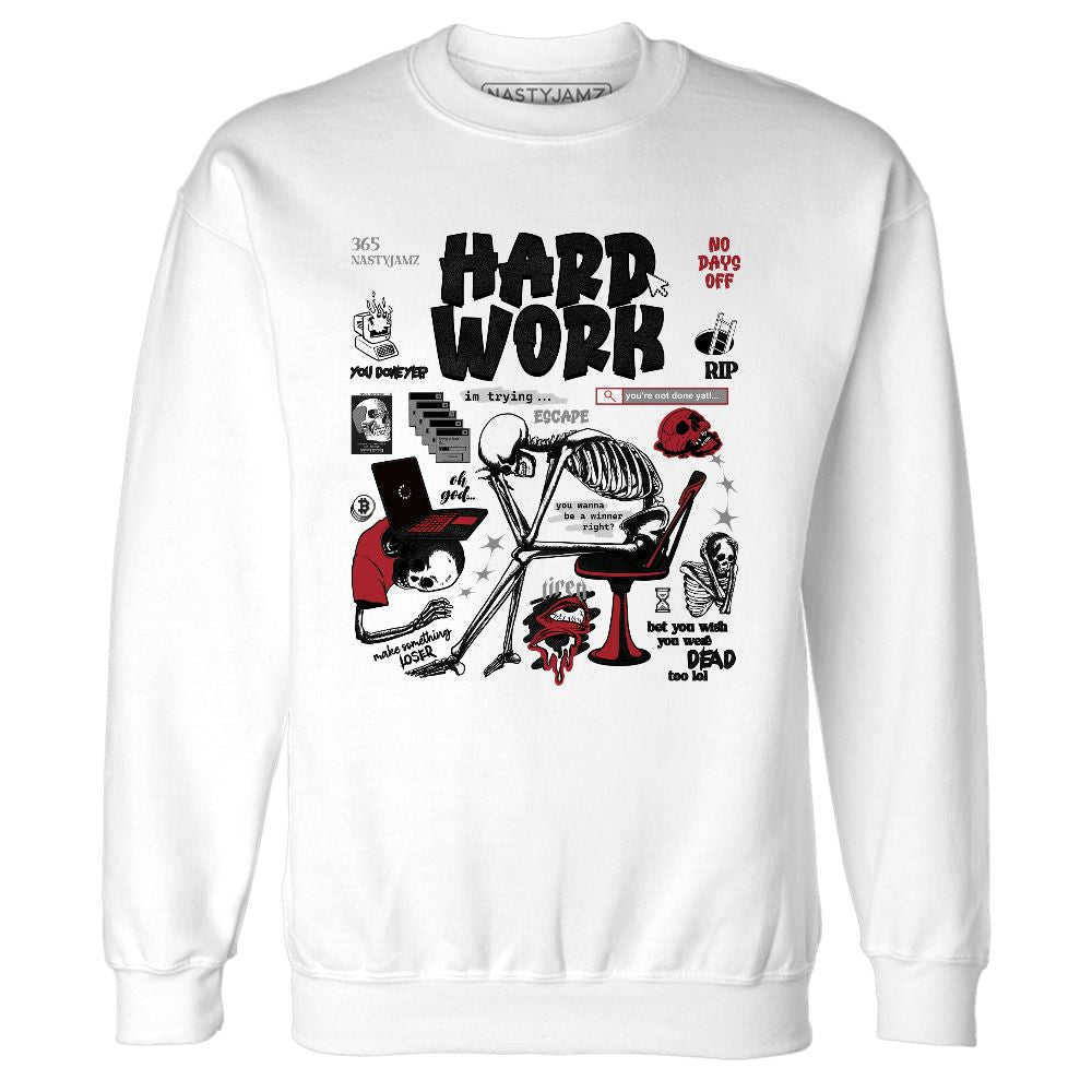 Bred-Velvet-11s-NastyJamz-Sweatshirt-Match-Hard-Work