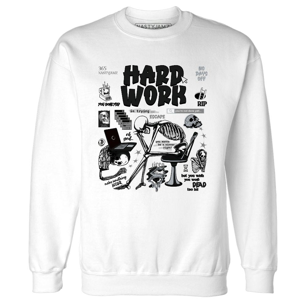 Black-Cement-3s-NastyJamz-Sweatshirt-Match-Hard-Work