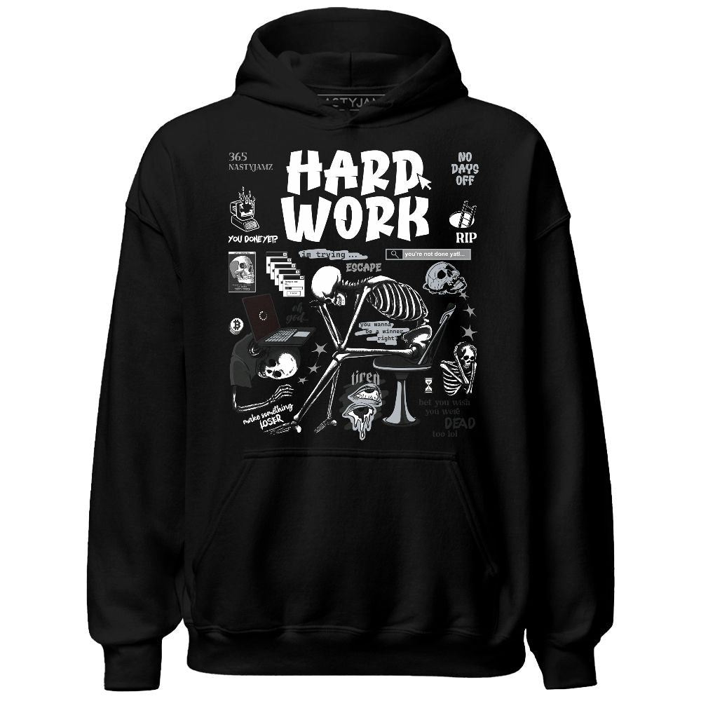 Black-Cement-3s-NastyJamz-Hoodie-Match-Hard-Work