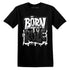 Born To Rule.AJ 14 Black Toe.NastyJamz Website T-Shirt 2D