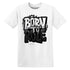 Born To Rule.AJ 14 Black Toe.NastyJamz Website T-Shirt 2D