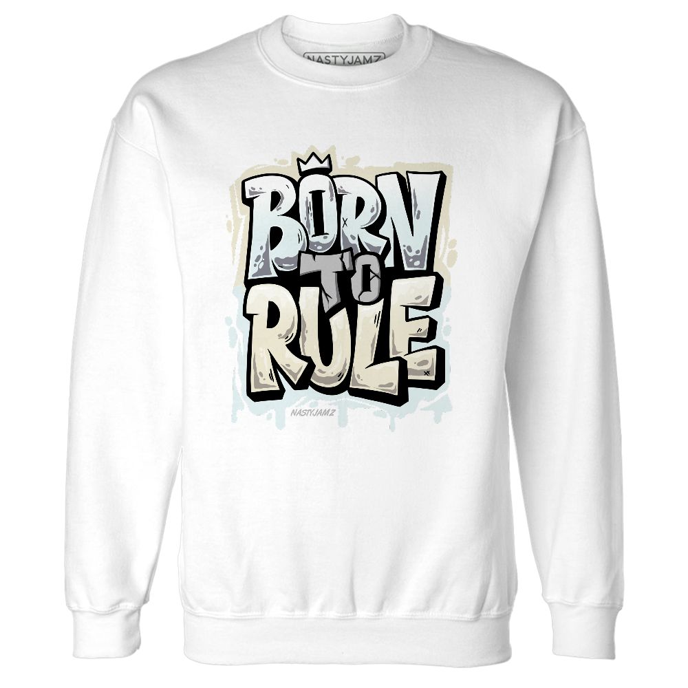 Pure-Platinum-4s-NastyJamz-Sweatshirt-Match-Born-To-Rule