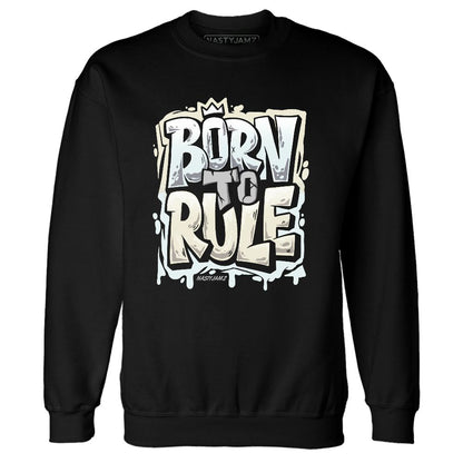 Pure-Platinum-4s-NastyJamz-Sweatshirt-Match-Born-To-Rule