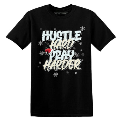 Pray Harder.AJ 4 Pure Platinum.NastyJamz Website T-Shirt 2D