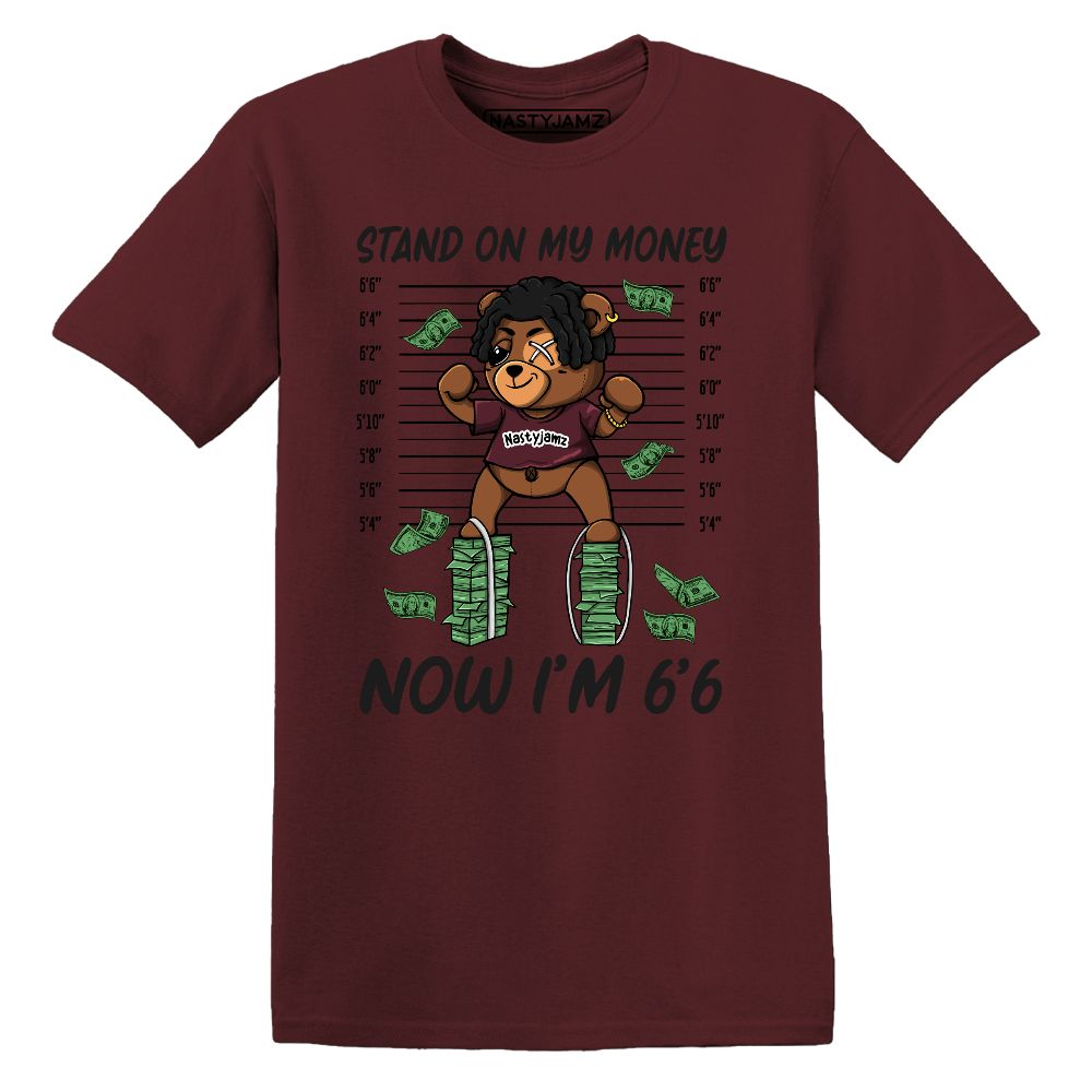 VaporMax-Night-Maron-Burgundy-NastyJamz-T-Shirt-Match-BER-Stand-On-Money