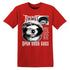 White-Team-Red-1s-NastyJamz-T-Shirt-Match-Shut-Your-Mouth