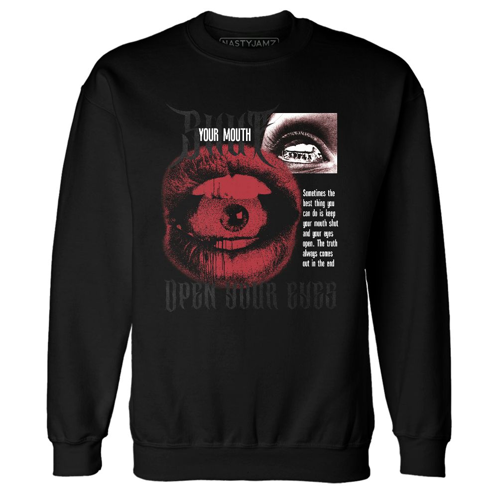 Bred-Velvet-11s-NastyJamz-Sweatshirt-Match-Shut-Your-Mouth
