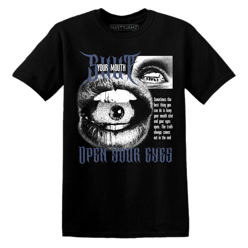 Low-Diffused-Blue-11s-NastyJamz-T-Shirt-Match-Shut-Your-Mouth