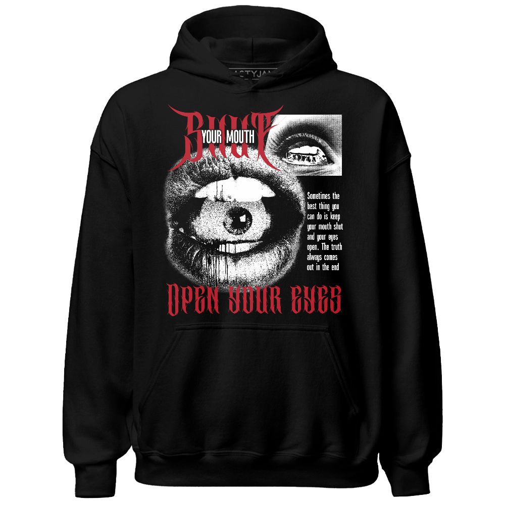 Black-Toe-14s-NastyJamz-Hoodie-Match-Shut-Your-Mouth