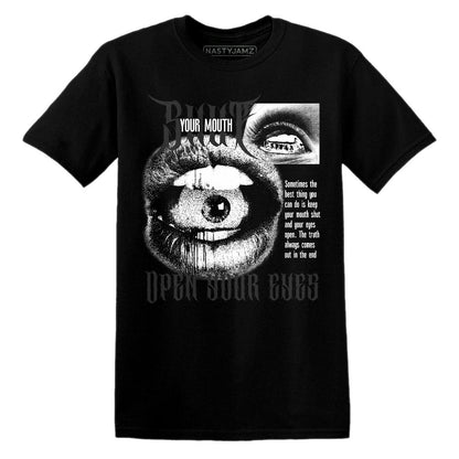 White-Thunder-4s-NastyJamz-T-Shirt-Match-Shut-Your-Mouth