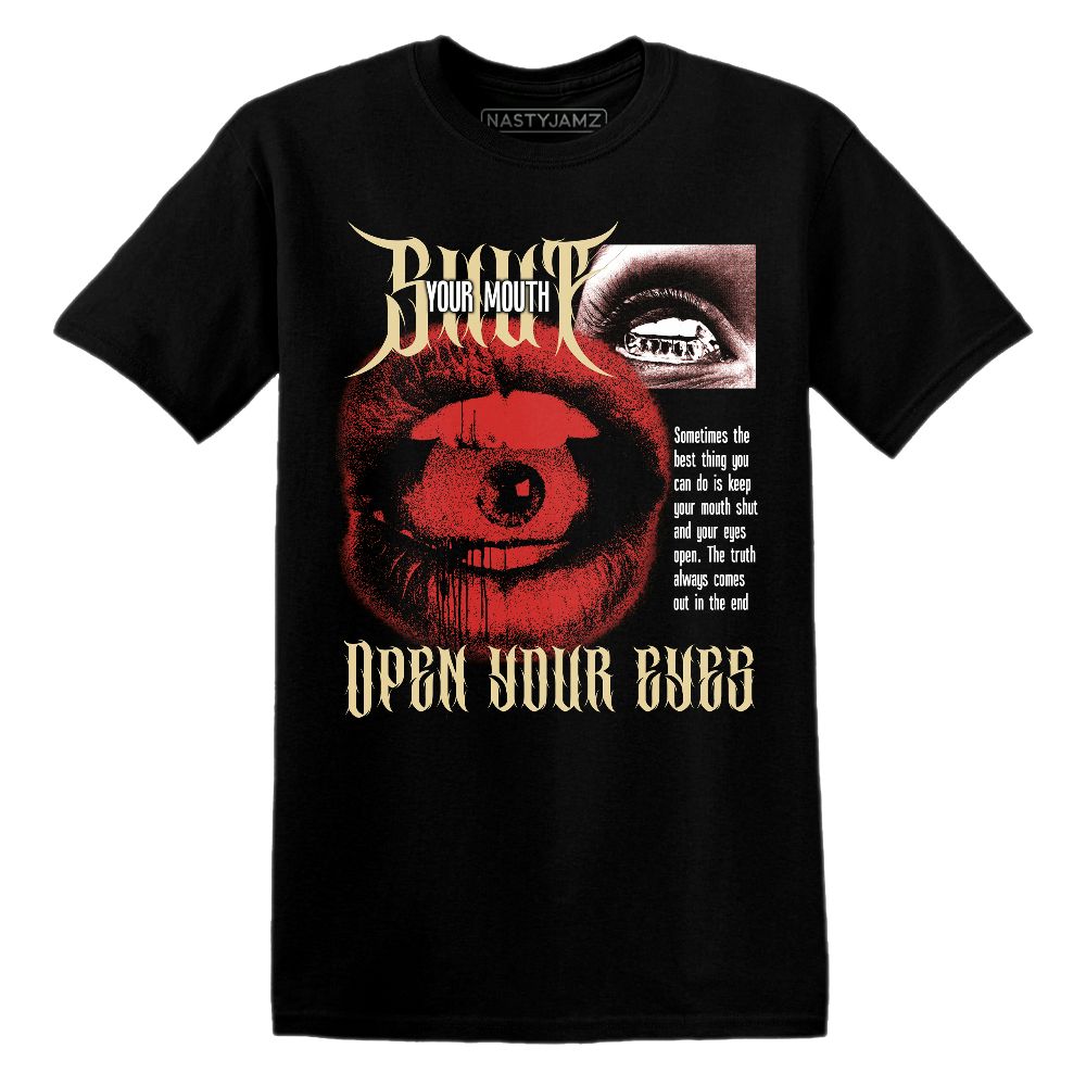 Dunk-Strawberry-Waffle-NastyJamz-T-Shirt-Match-Shut-Your-Mouth