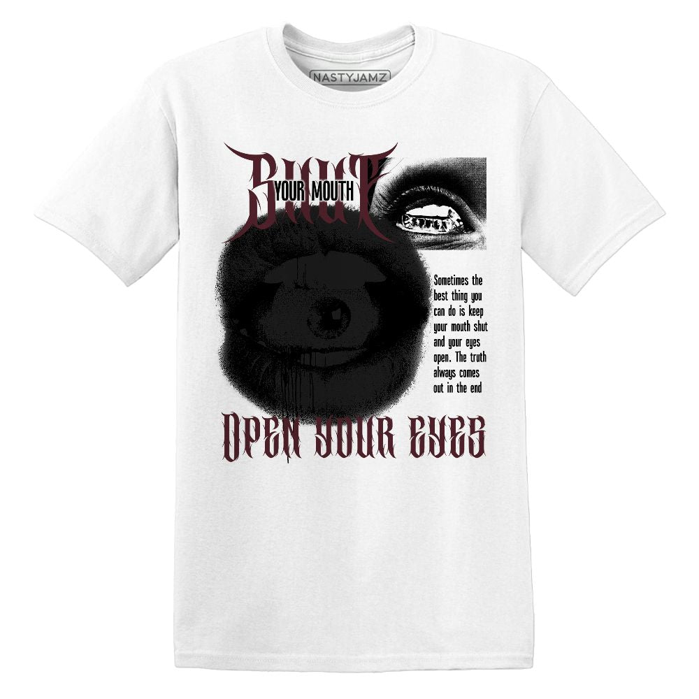 VaporMax-Night-Maron-Burgundy-NastyJamz-T-Shirt-Match-Shut-Your-Mouth