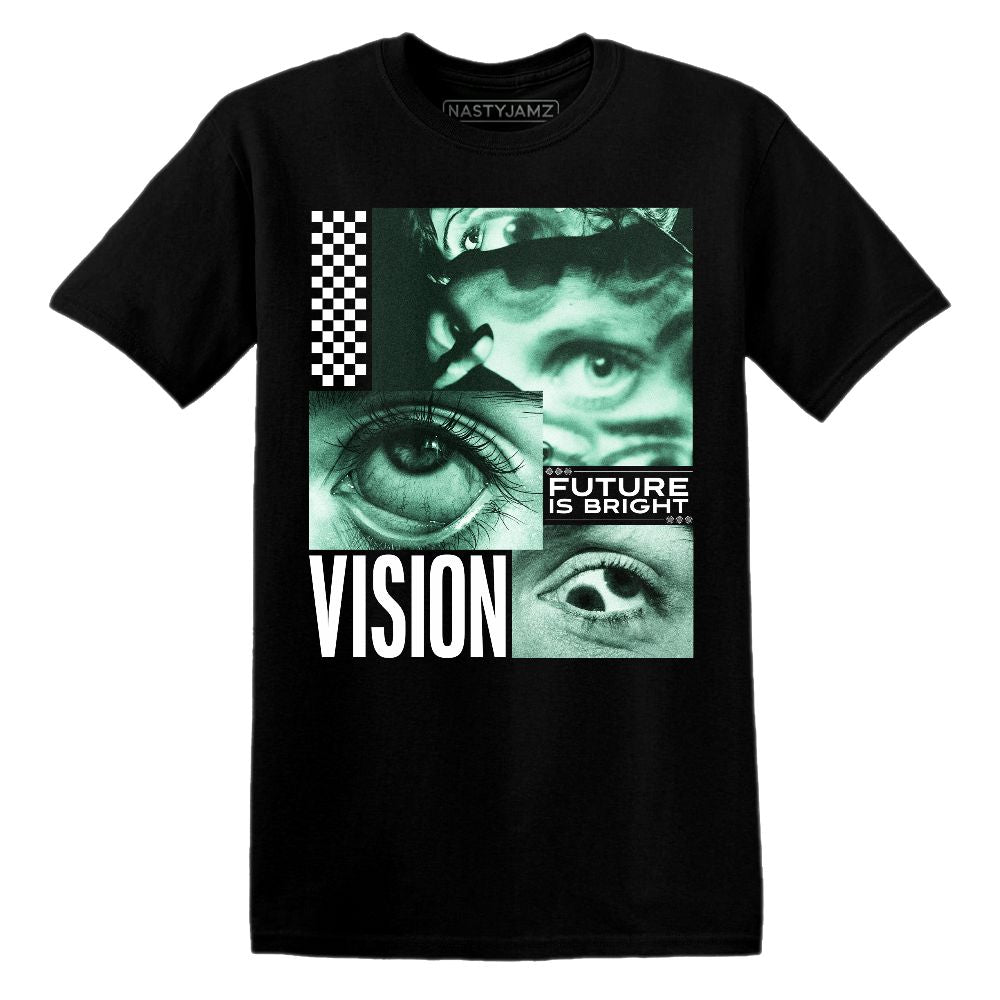 Green-Glow-1s-NastyJamz-T-Shirt-Match-Vision