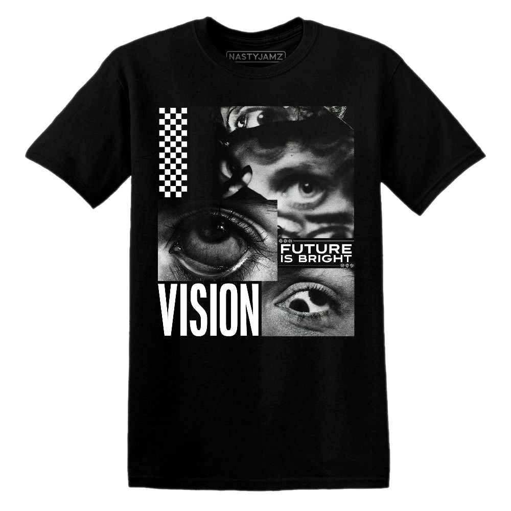 Vision.AJ 3 Black Cement.NastyJamz Website T-Shirt 2D