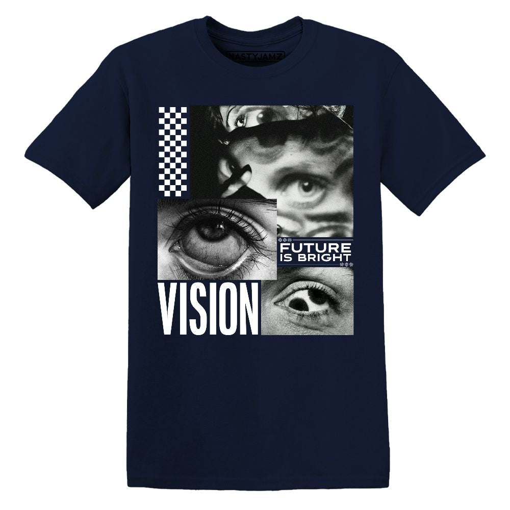 White-Navy-6s-NastyJamz-Premium-T-Shirt-Match-Vision