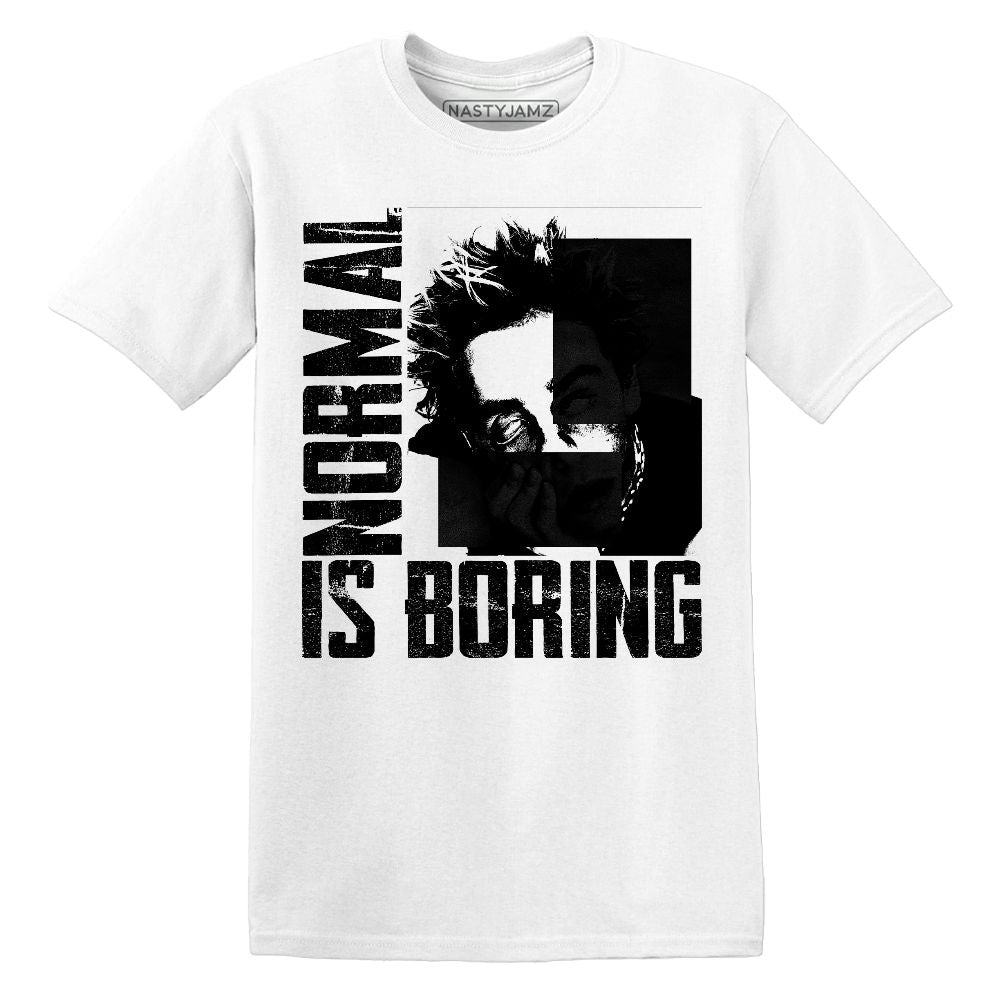 Normal Is Boring.AJ 11 Bred Velvet.NastyJamz Website T-Shirt 2D