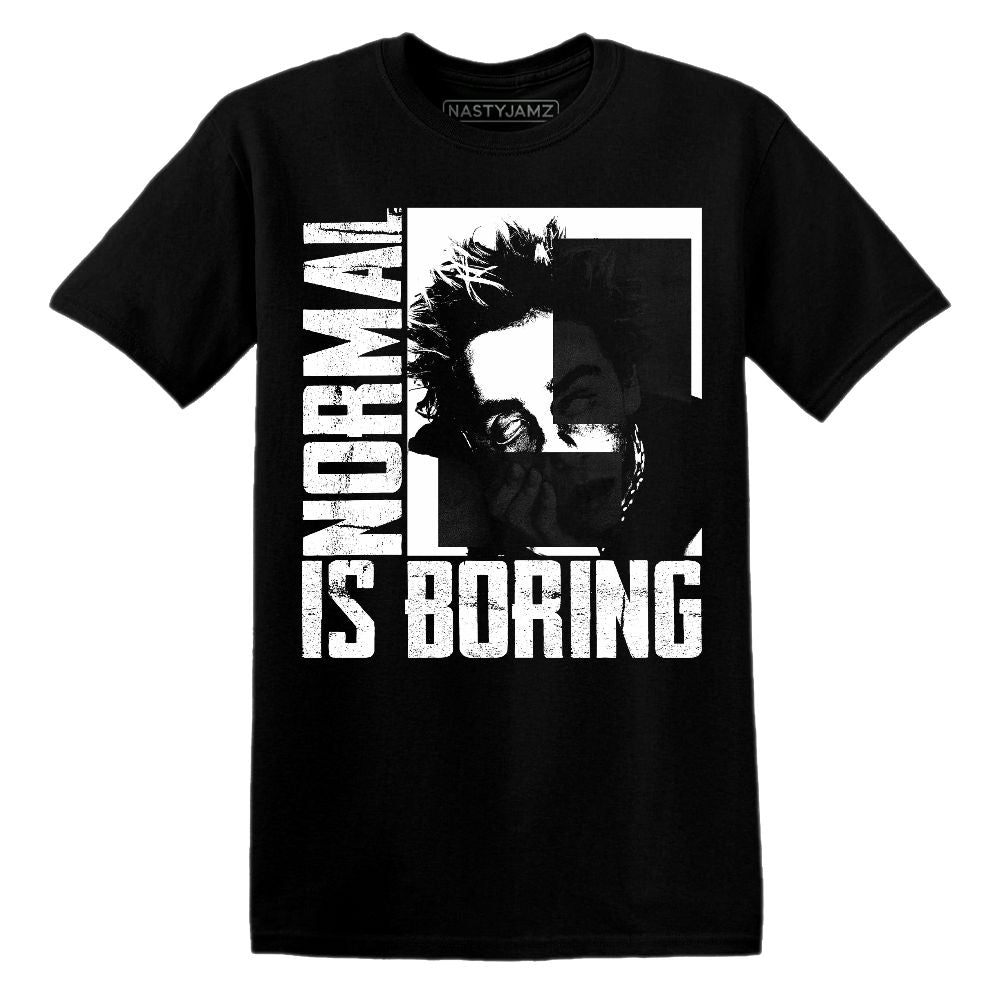 Normal Is Boring.AJ 11 Bred Velvet.NastyJamz Website T-Shirt 2D