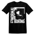 Normal Is Boring.AJ 11 Bred Velvet.NastyJamz Website T-Shirt 2D